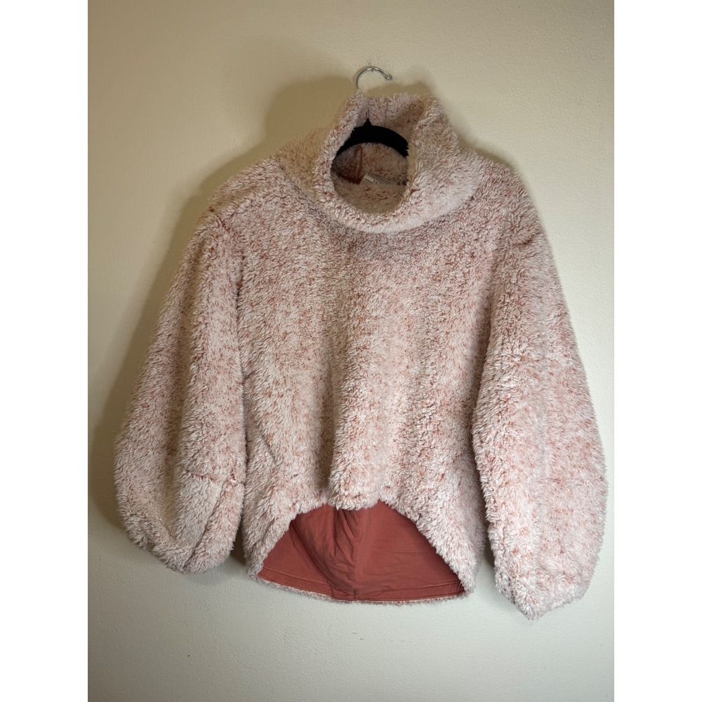 Lululemon Warmth Restore Sherpa Pullover Heathered Copper Clay Size XS/S